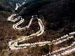 의령군, 자굴산 색소폰도로 벚꽃 절정